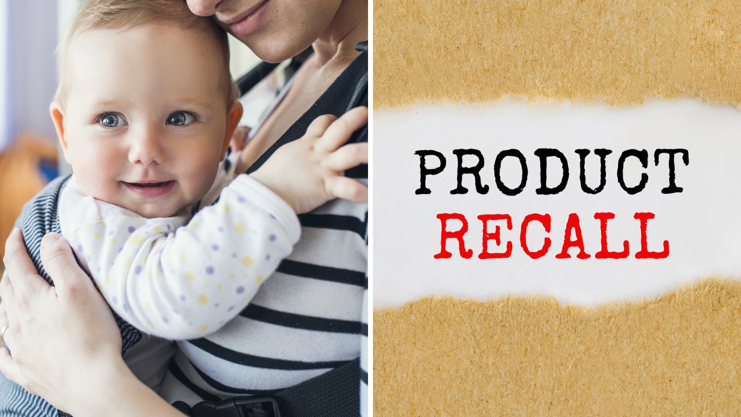 Baby sales carrier recall
